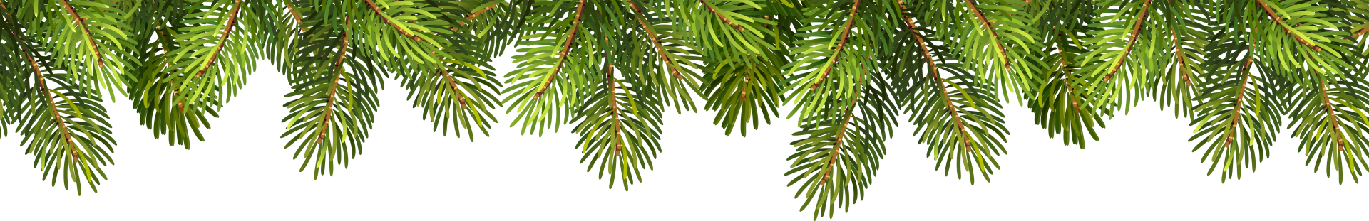 Christmas Pine Garland